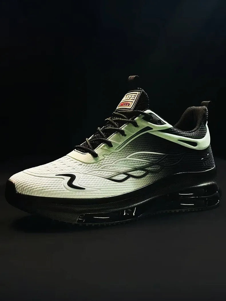 Casual Running Shoes for Men Breathable Knit Sneakers Mens Tennis Trainers 2025 New Fashion Sports Shoes Shock-absorb Sneakers