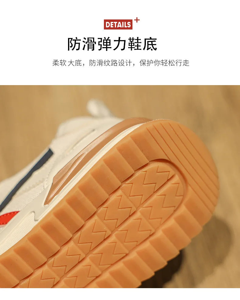 Casual Shoes for Men Fashion Men's Sneakers Wear-resistant Platform Mens Sport Shoes 2024 New Breathable Mesh Male Running Shoes