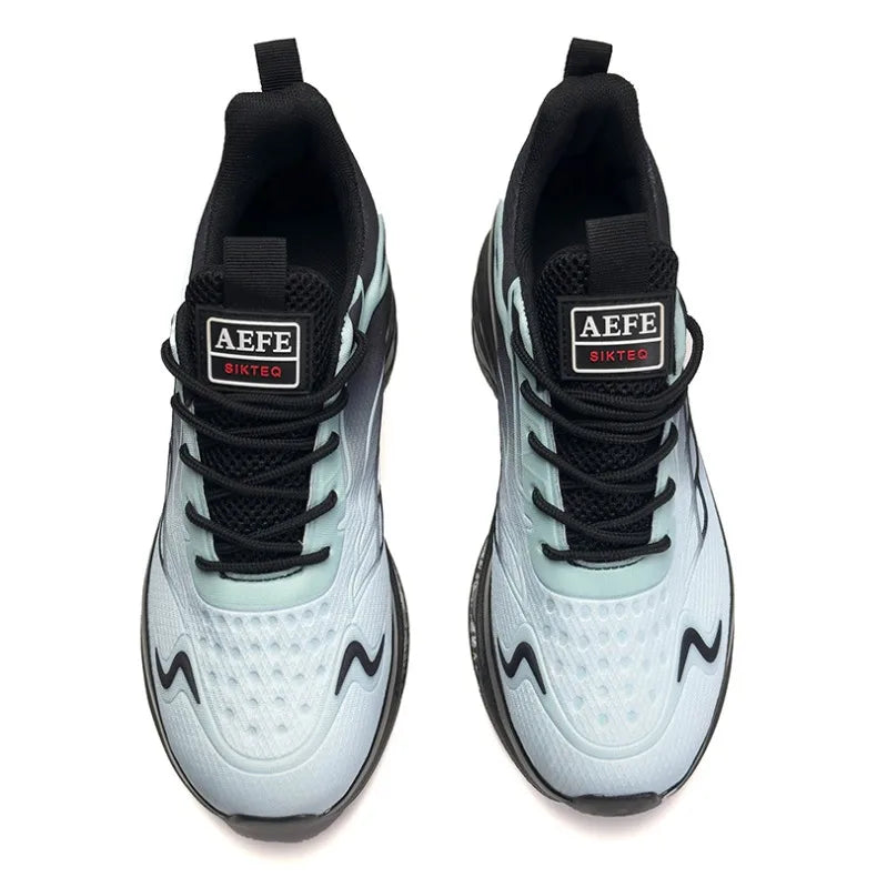 Casual Running Shoes for Men Breathable Knit Sneakers Mens Tennis Trainers 2025 New Fashion Sports Shoes Shock-absorb Sneakers