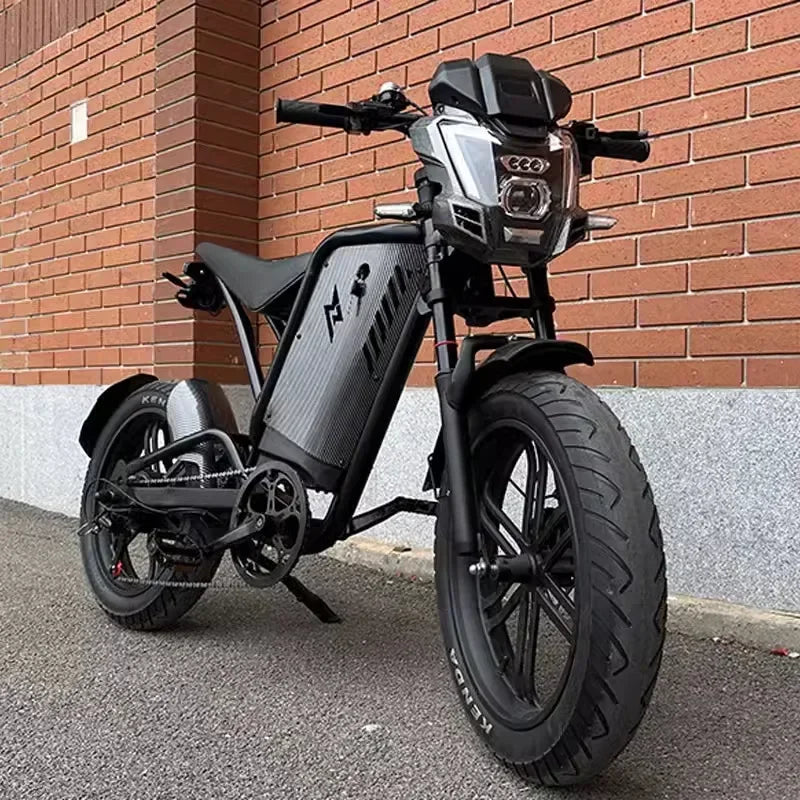 20-Inch electric vehicle mountain bike off-road power lithium battery small transportation beach motorcycle battery car