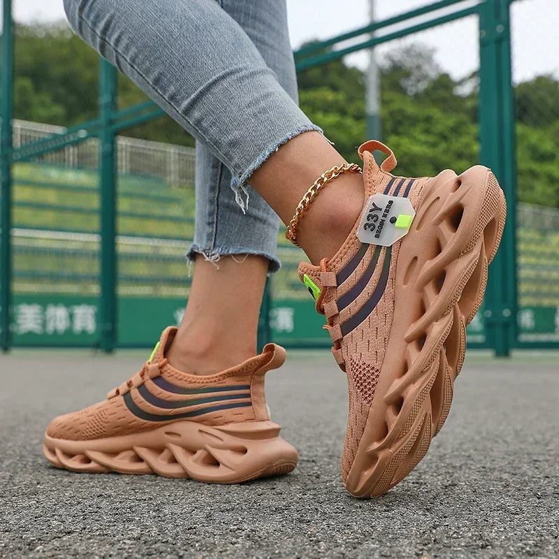 Sneakers for Men Casual Sport Shoes Breathable Lightweight Outdoor Mesh Platform Running Shoes Athletic Tenis Walking Shoes