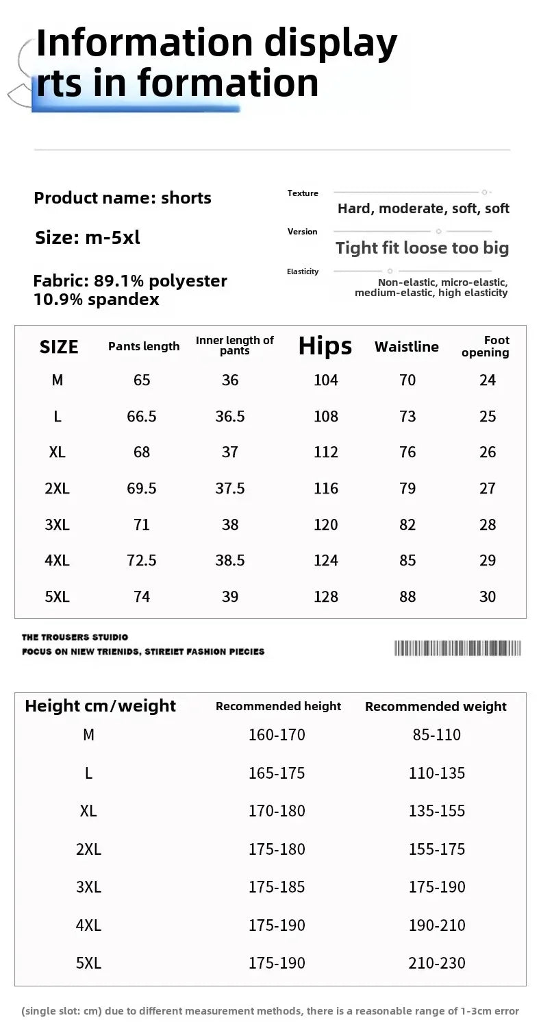 Short Men's Clothing Man Shorts Casual Loose Fit Short Mens Male New Summer Work Shorts Men Drawstring Cargo Pants Men