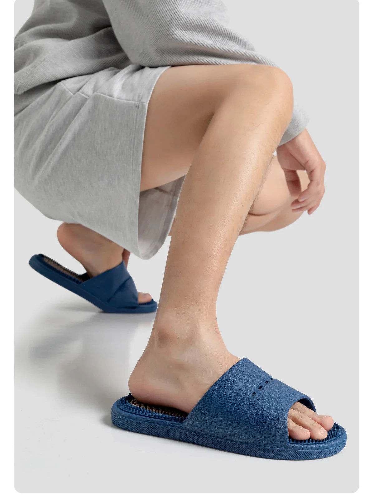 Home Slippers Men Women Massage Slides Summer Beach Sandals Casual Flip Flops Indoor Outdoor Shoes Bedroom Bathroom Flats