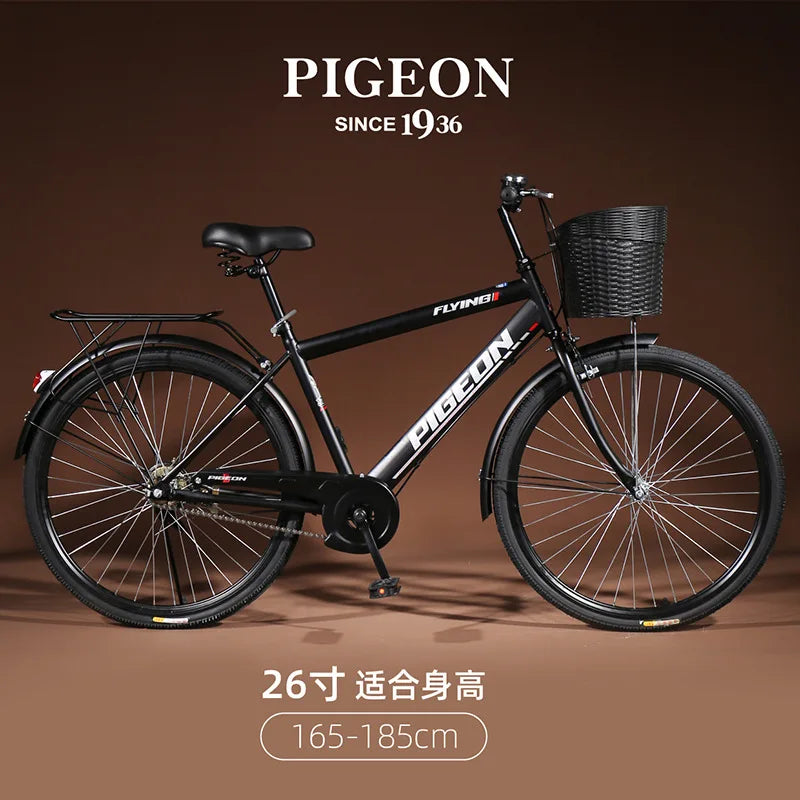 Bicycle 26 Inch Commuter Men's Light Adult City Female College Student Adult Retro Bike