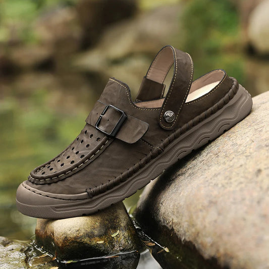 Summer Men‘s Sandals Casual Comfortable Men Slippers 2025 New Designer Sneakers Lightweight Outdoor Beach Sandals Men's Shoes