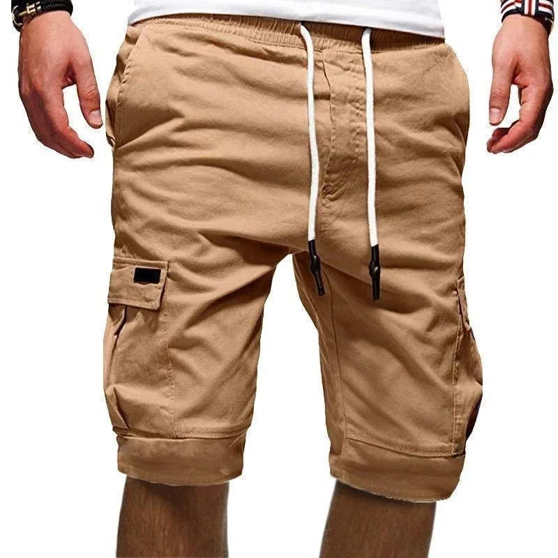 Men's Cargo Shorts - Summer Casual Workout Shorts with Multiple Pockets, Quick-Dry Beach & Gym Shorts for Outdoor Activities