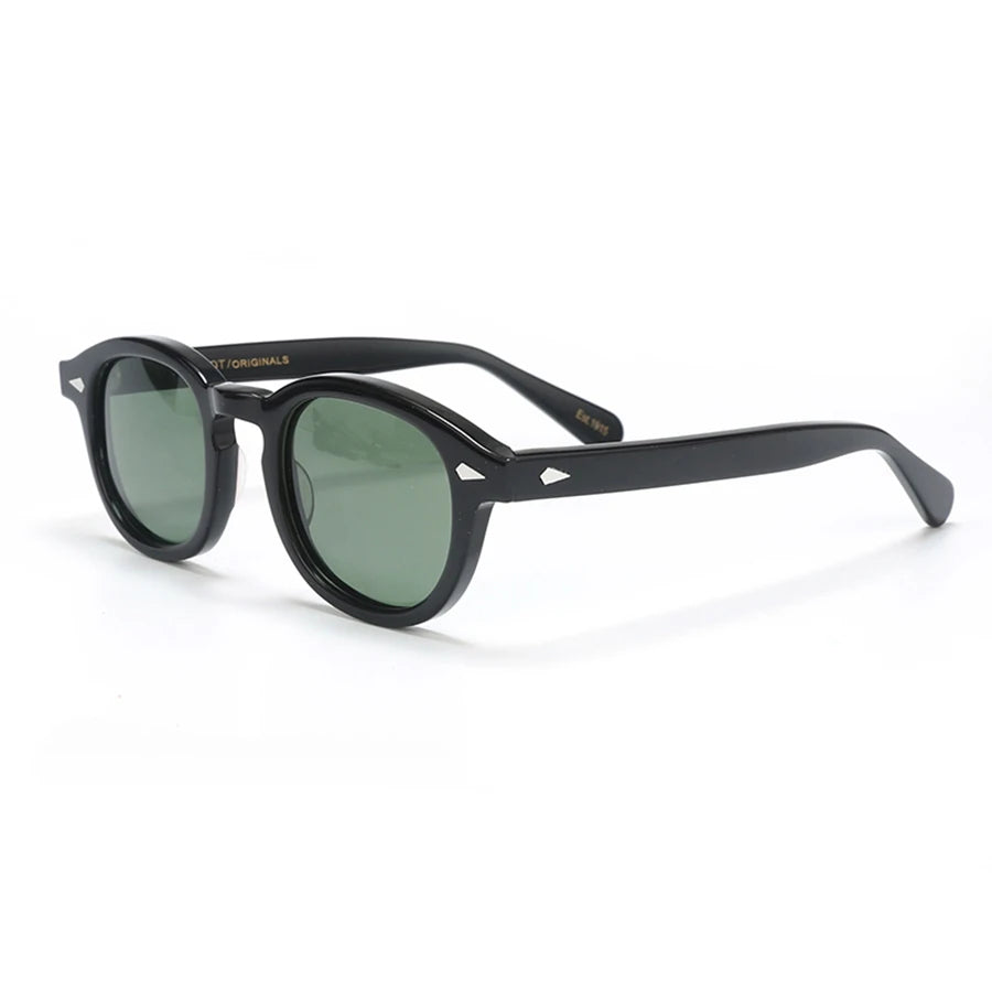 Men's Sunglasses Woman Johnny Depp Polarized Sun Glasses Acetate Frame Luxury Brand Vintage Driver's Shade