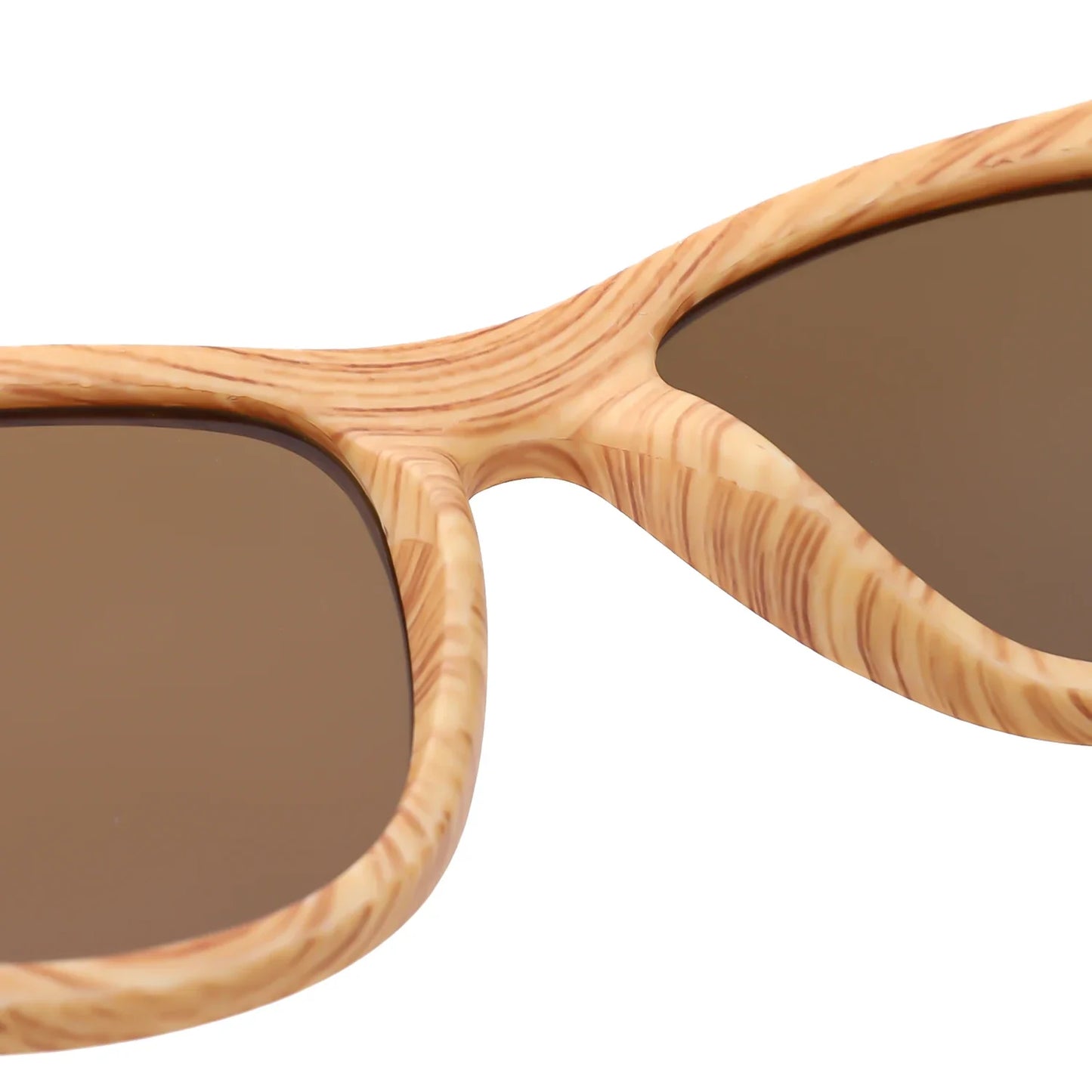 Plastics Wood Bamboo Sunglasses Men Women Classic Fashion UV400 Vintage Driving Sun Glasses Black Fishing Eyewear