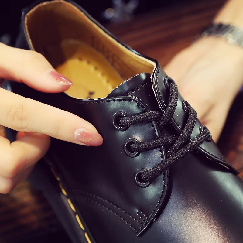 New men and women boots American British platform thick-soled low-cut men shoes non-slip wear-resistant outdoor casual shoes 45