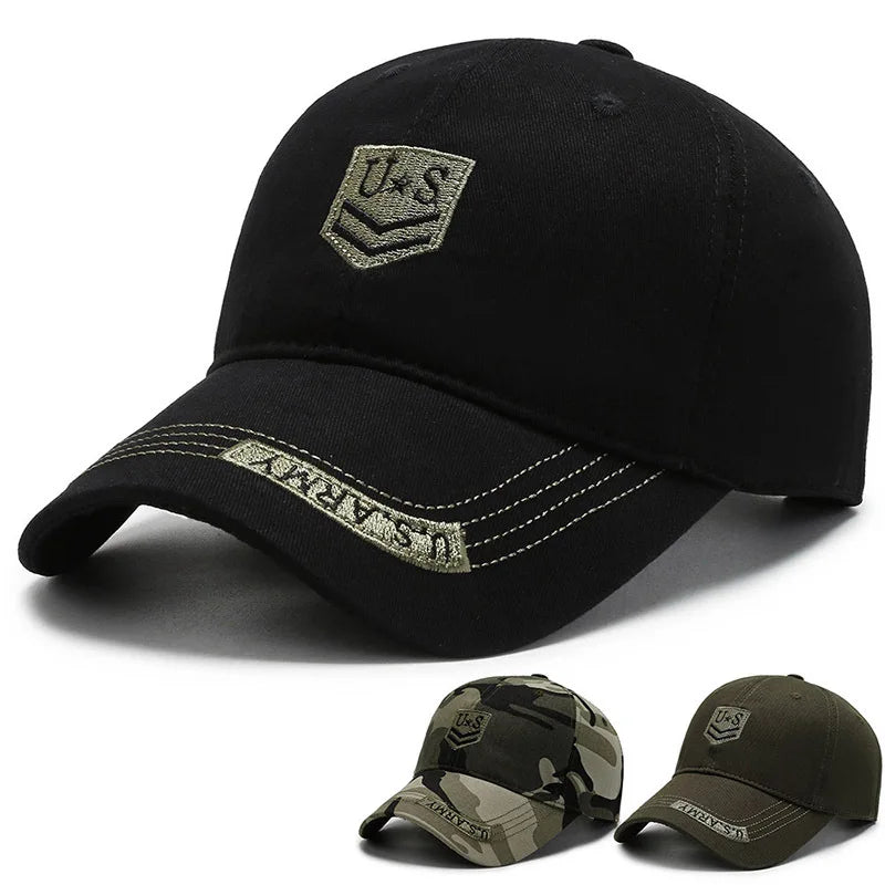 Men Cotton Embroidered Baseball Caps For Men Woman Hat camo outdoor trucker hat