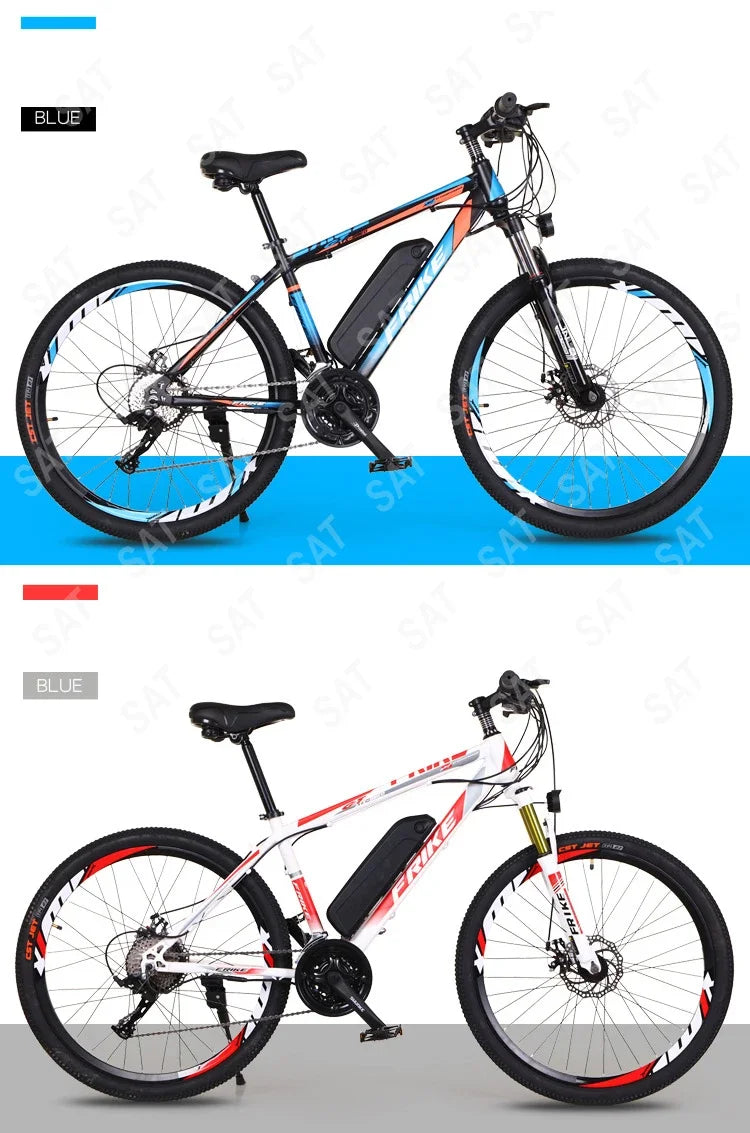 'China Electric Bike 27 Speed Electric Bicycle 26 Inch Mountain Ebike Double Disc Brake 36v 250w Electric Bike For Adult