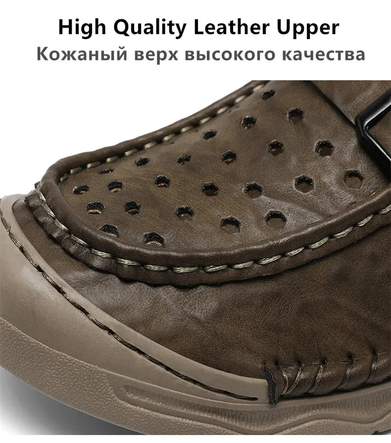 Summer Men‘s Sandals Casual Comfortable Men Slippers 2025 New Designer Sneakers Lightweight Outdoor Beach Sandals Men's Shoes
