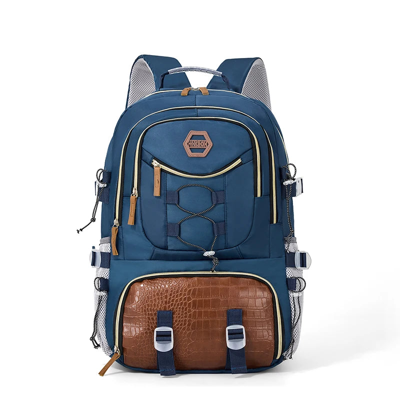 Large Capacity Outdoor Travel Backpack,Men's Hiking Backpack with Shoe Compartment,Spacious Travel Bag ,Sports Camping Backpack