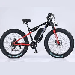 new Off-road Mountain commuter E-bike 45 Mph Max Speed 24" Fat Tire Hydraulic Disc Brake Electric Bicycle