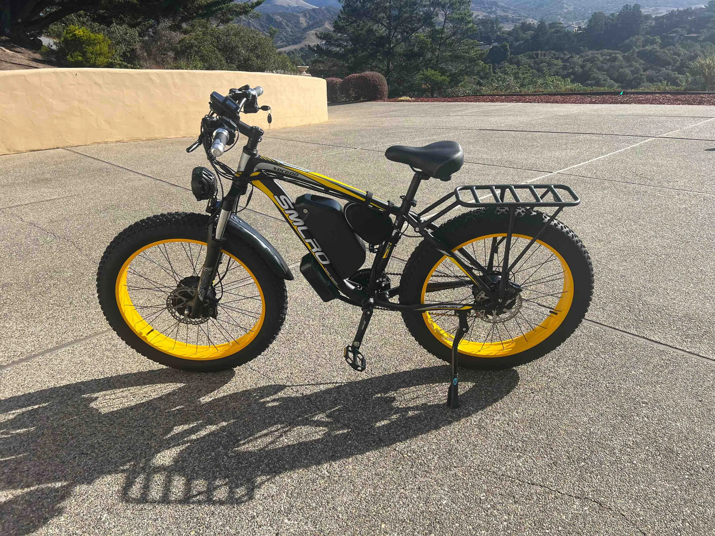 Dual Motor 3000W Peak Electric Bike for Adults 52V 30AH Ebike 26Inch Fat Tire Hunting Bike for Off Road Mountain Snow