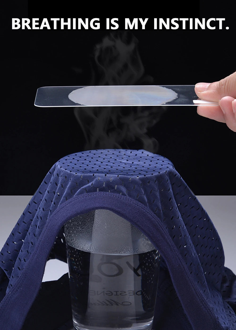 Men Underwear Male Thin Breathable Triangle Panties for Men's Ice Silk Briefs Mesh Sexy Square Corner Pants for men's Shorts