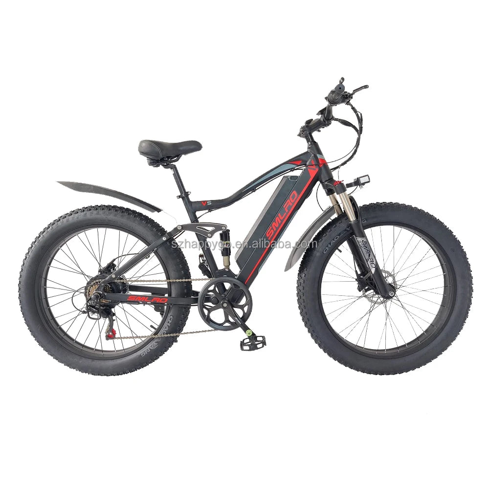 Hot Selling Snow Electric Bicycle for Adult 26 Inch 500W 48V Electric Motorcycle E Bike