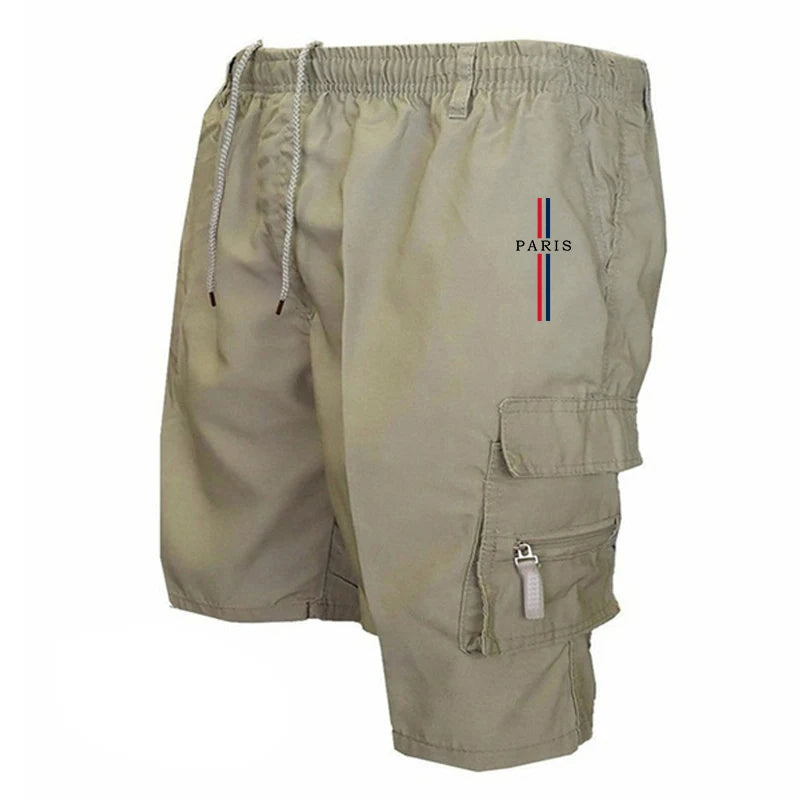 Men's Cargo Shorts Multi-Pocket Jorts Casual Outdoor Fitness Summer Loose Short Pants Climb Sports Jogging Pants Hot Sales 2025