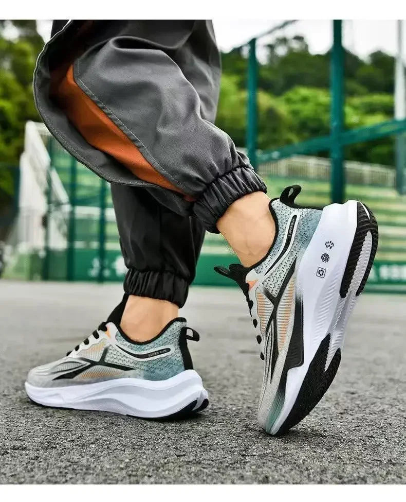 Running & Walking Men's Shoes - Lace-up, Lightweight, Comfortable & Breathable Tennis Sneakers