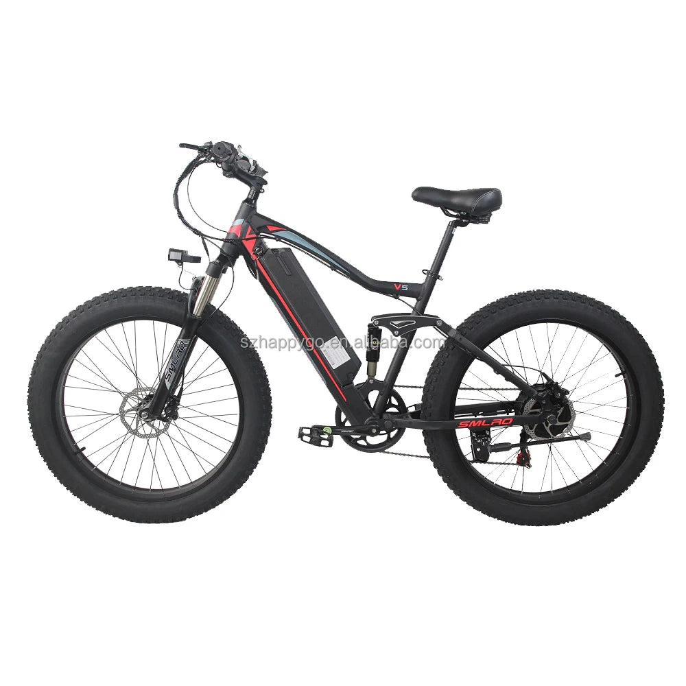Hot Selling Snow Electric Bicycle for Adult 26 Inch 500W 48V Electric Motorcycle E Bike