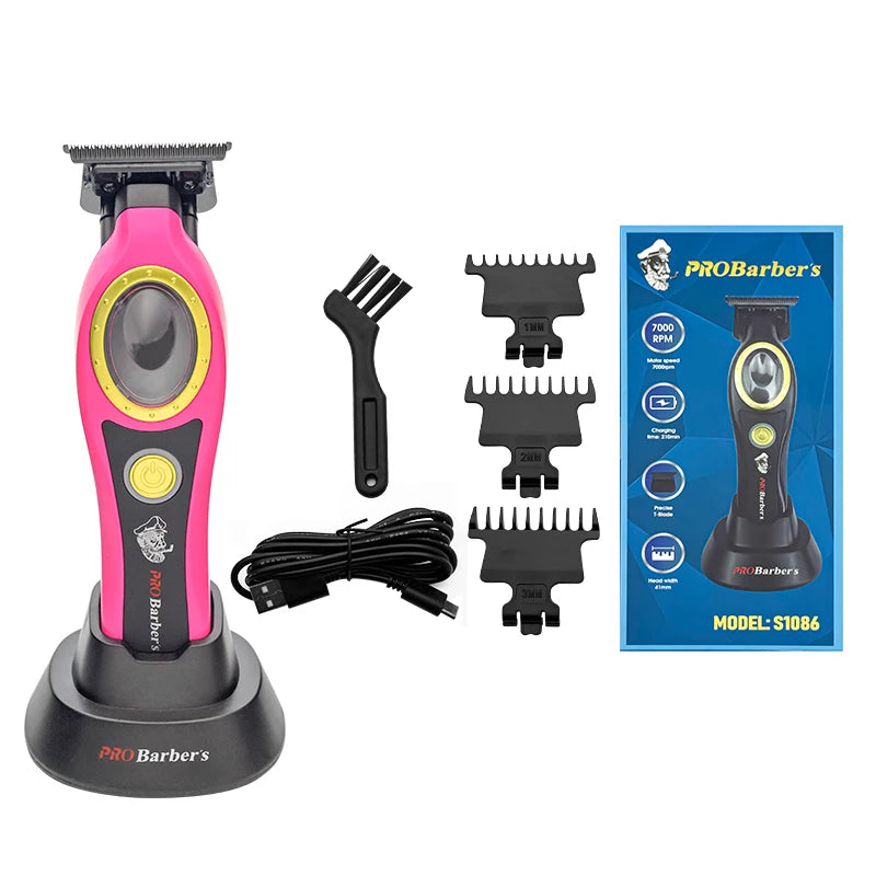 Multifunctional Hair Clippers Rechargeable Electric Hair Clippers Men's Shaver Hair Trimmer electric hair clipper has high power