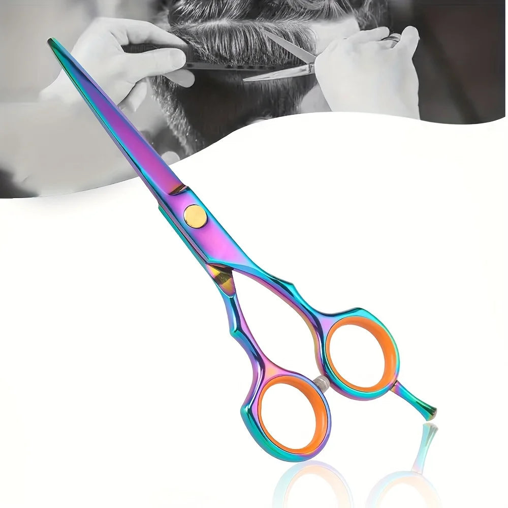 Barber HaircutHairdressing Scissors for Hairdresser Styling Trimming Cutting Tools for Men Women- Ergonomic Design Lightweight