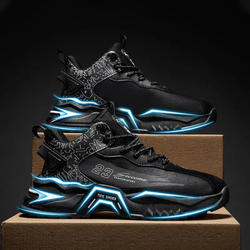 Men's Sneaker Shoes Casual Sports Basketball Shoes for Men Fashion Trends Original Male Sneakers High Top Mens Running Shoes