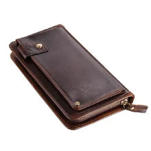 The Secret Life Of Walter Mitty Vintage Leather Men Wallet Genuine leather Wallet Men Purse Handmade male Wallet Money holder