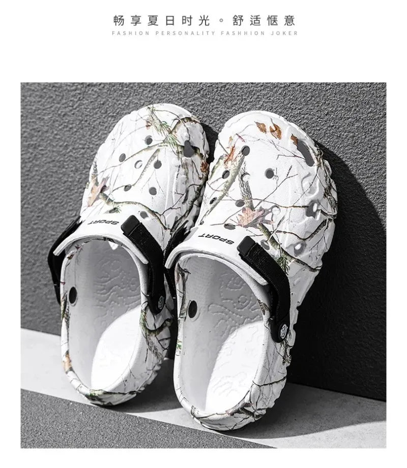 Men Slippers High Quality Classic Outdoor Anti-Slip Garden Shoes Lightweight Fashion Casual Sandals Sandals for Men Platform