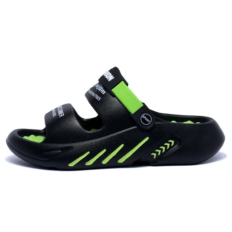 Men's Summer Sandals Men's Home Slippers Walk Around Home Original Brands Shoes Men's slippers Flip Flop Male Slipper Slipers