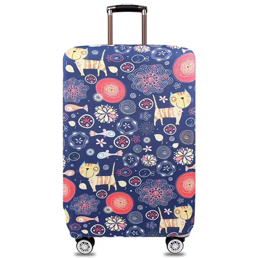 Luggage Cover Suitcase Cover Protector Suitcase For 18-32 Inch Luggage Boot Washable Prevent Scratches Travel Accessories