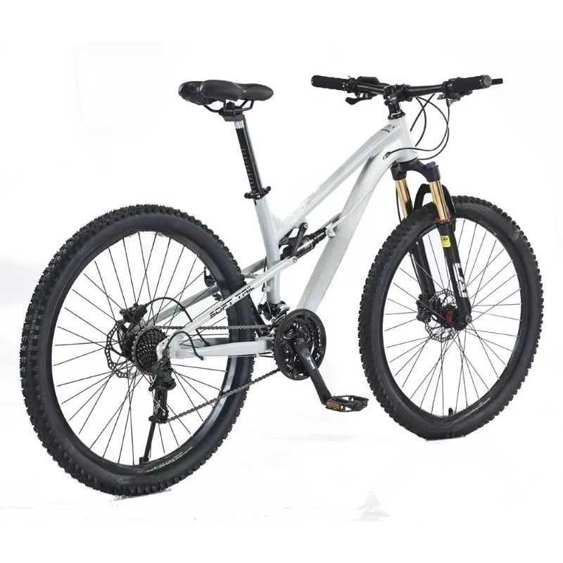 Factory Direct 27.5" Full Suspension Mountain Bike 24 Speed Adult Racing Bike Mountain Bicycle