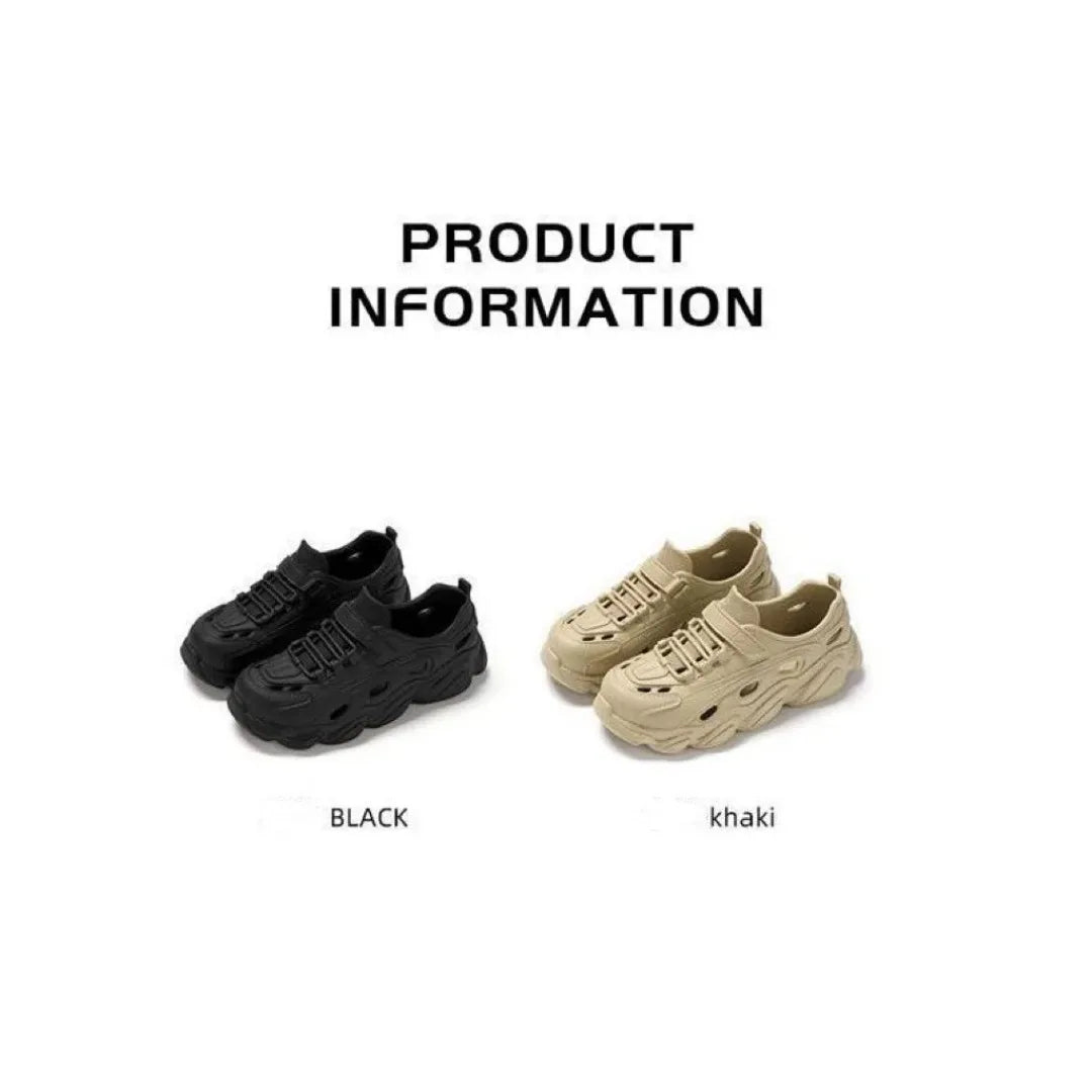 Men's summer trendy sports sandals, outer wear thick-soled anti-slip breathable sandals, men's and women's beach slippers