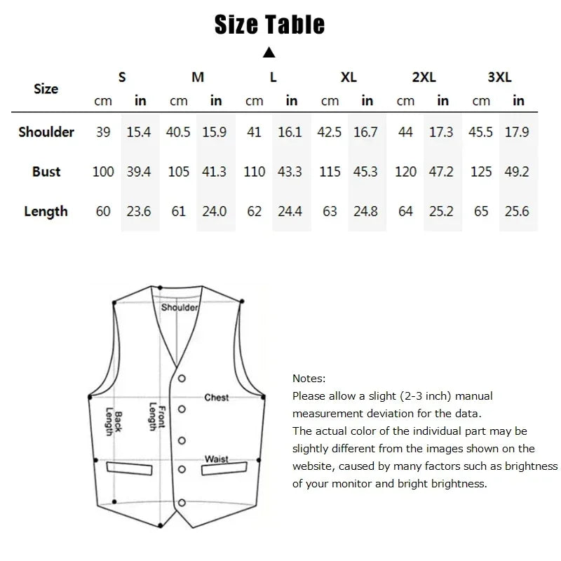 Men's Casual Classic Suit Vest Retro Herringbone Lapel Cotton Blended Tweed Slim Business Commuter Suit Lined Vest S-3XL