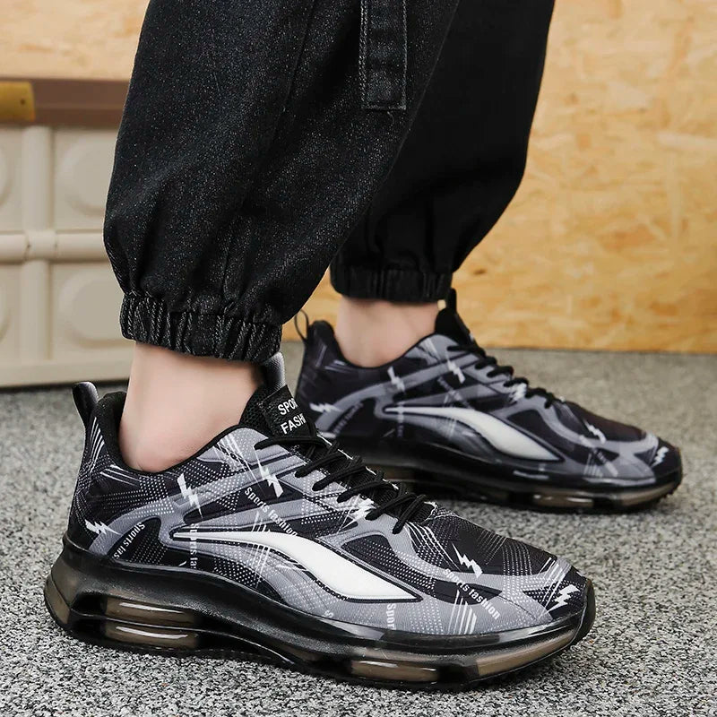 Fashion Sneakers for Men and Women,Non Slip Casual Sneakers Outdoor Athletic Sport Running Shoes Large Sizes 36-47