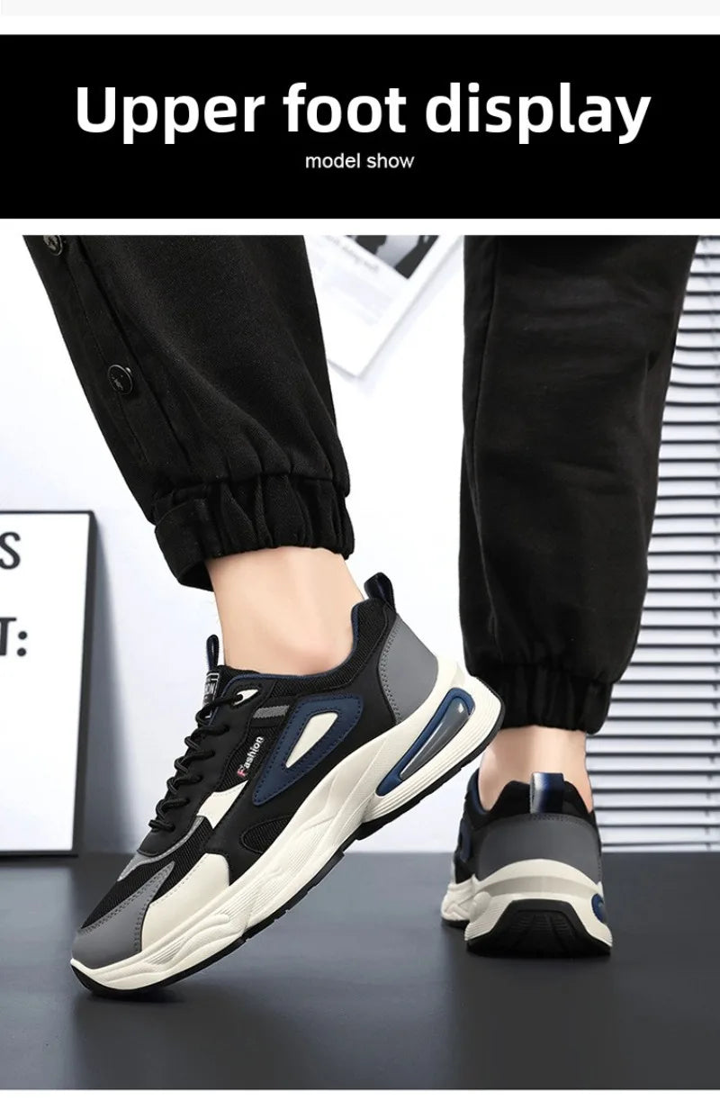 2025Trendy Sneakers for Men Shoes Summer Outdoor WearResistant Casual Sports Skateboard Shoes Fashion Breathable Shoes Man Shoes
