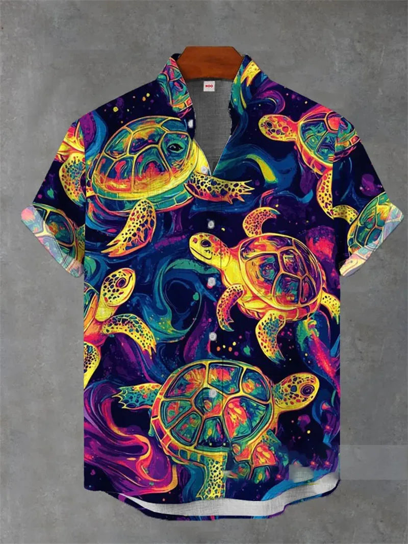 Men's New Linen Short Sleeved Shirt With Refreshing Comfortable Summer Fabric, High-quality Button Up Top Camisetas De Hombre