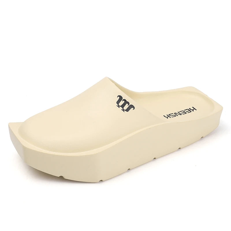 Original Men Slippers Slides Summer Beach Shoes Soft Indoor Thick Bottom Sandal Suitable Outdoor Sandals Flip Flops Designer