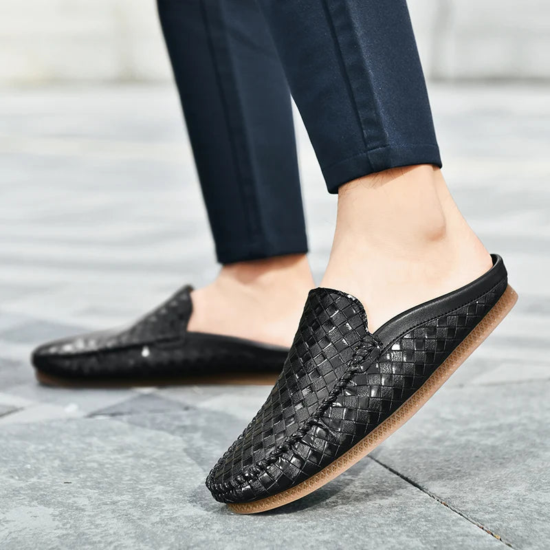 Luxury Brand Flat Shoes for Men Offer Cheap Original Men's Shoes 2024 Shose Brand Replica Summer Men's Sneakers Natural Leather