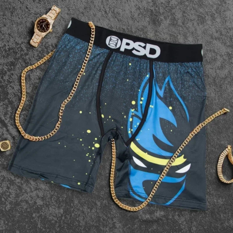 Men Underwear Summer Breathable Men's Boxers Sexy Underpants Male Plus Size Man Panties Fashion Print Men Boxershorts Trunks