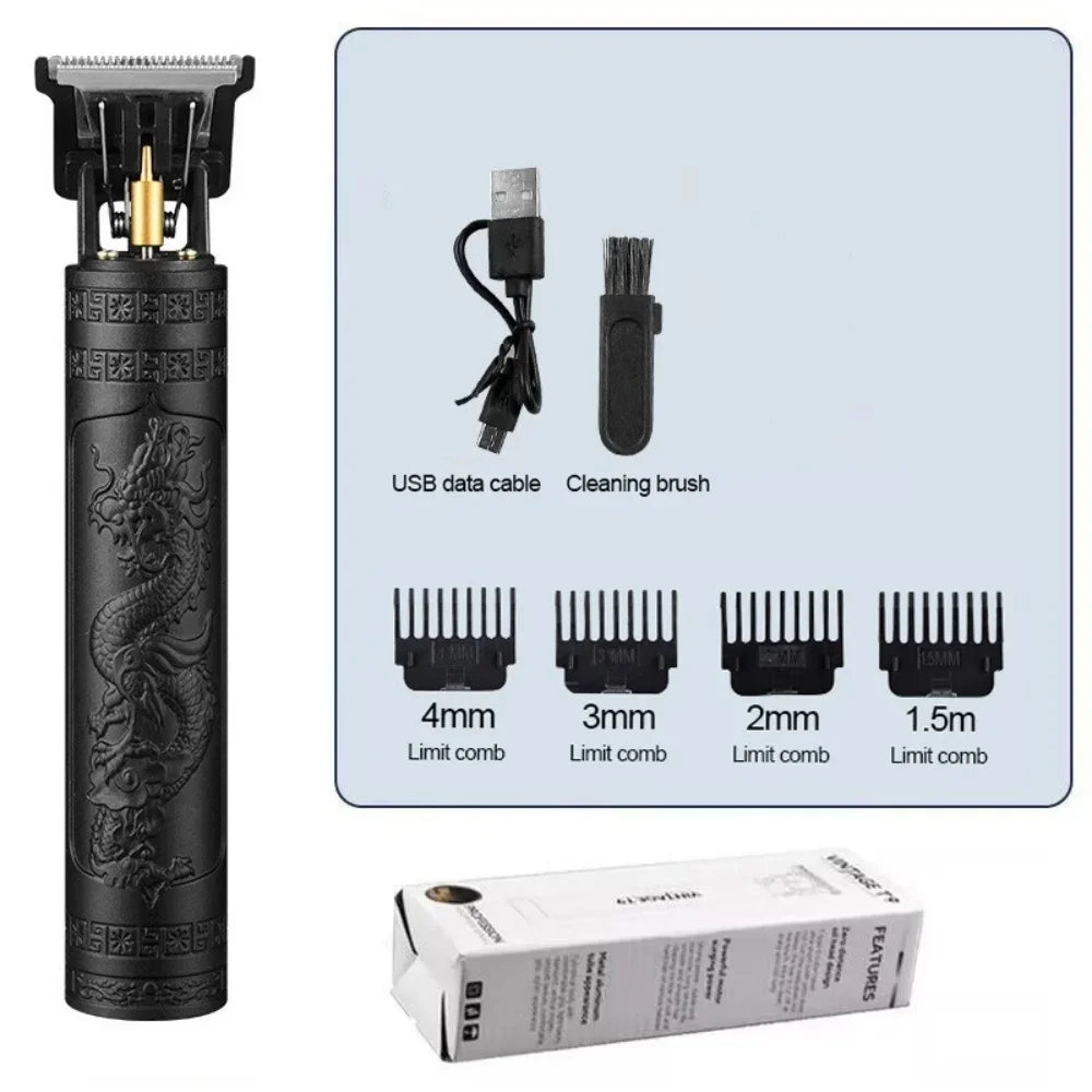Hair Trimmer T9 Hair Clipper Beard Shaving Body Clippers Electric Hair Cutting Machine Professional Barber Men Trimmer Shaver
