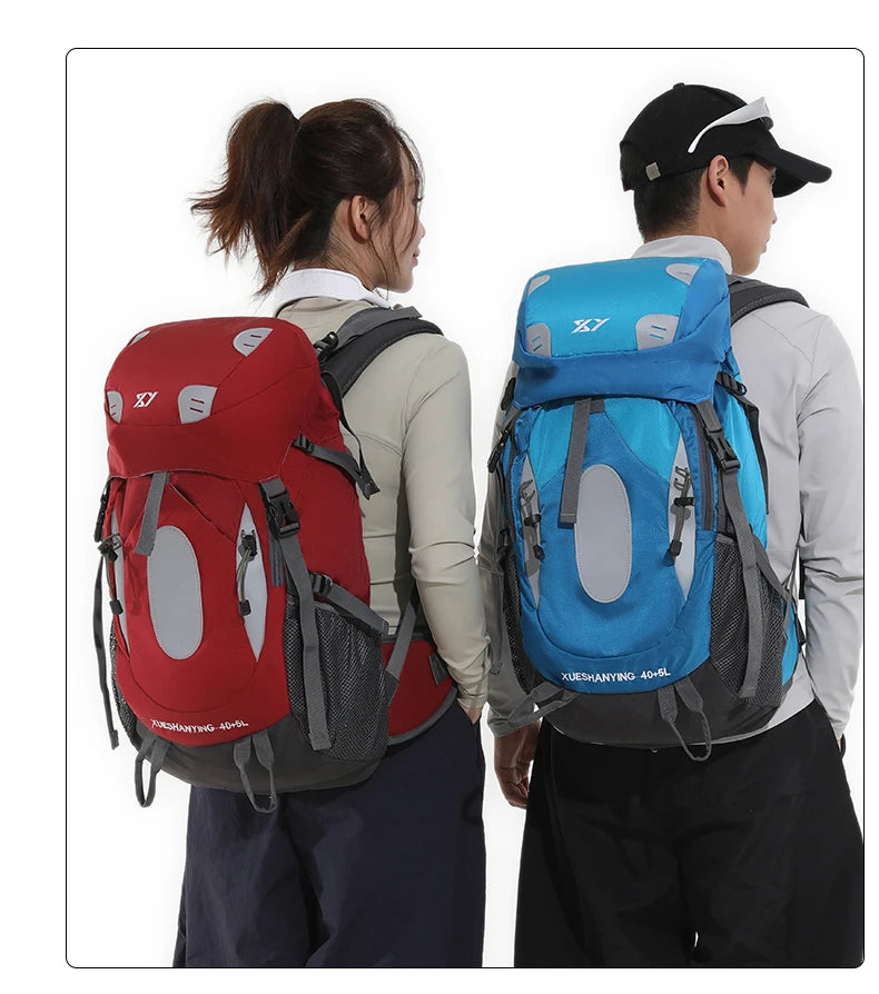 Camping Backpack Travel Bag Men Women Hiking Trekking Climbing Rucksack Outdoor Sports Bags Large Capacity Luggage Shoulder Bag