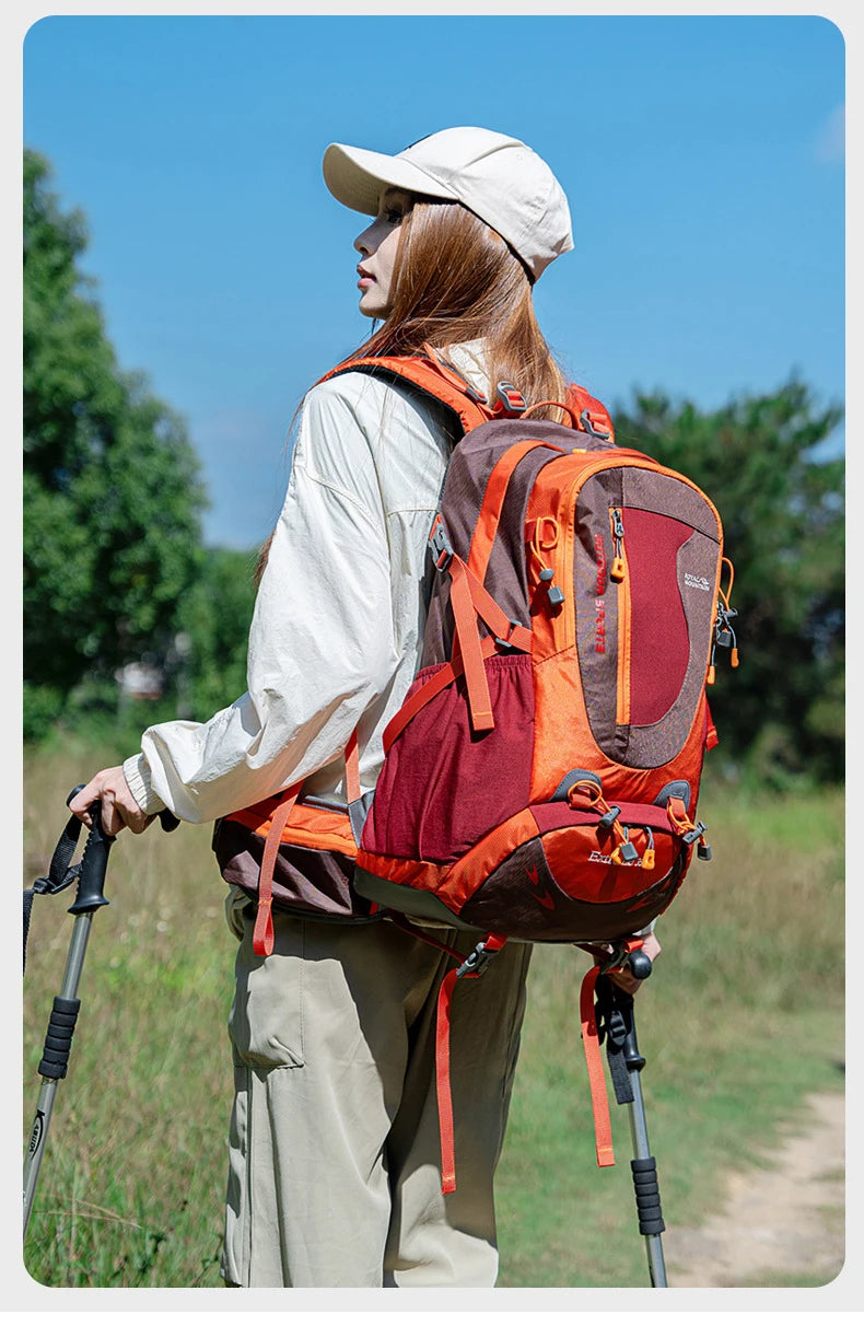 35L Hiking Backpack for Men Women Trekking Climbing Backpacks with Backplane Sports Bag Travel Luggage Bag