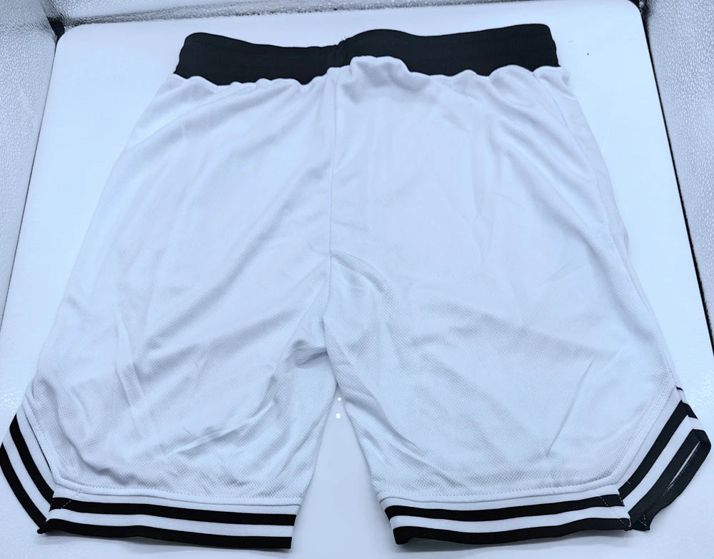 Mens Fire Red Shorts Casual Basketball Shorts Gym Fitness Short Joggers Shorts Workout Bodybuilding Breathable Board Shorts Male