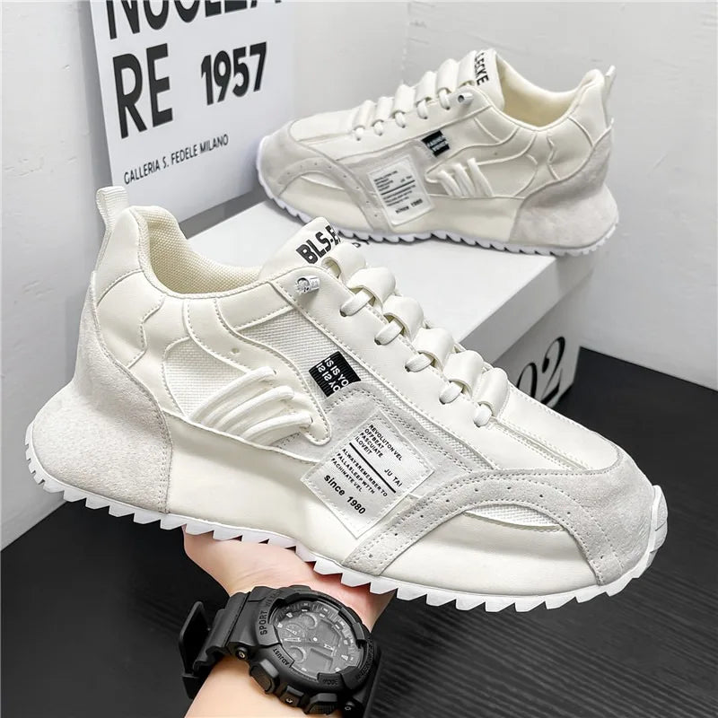 Mens Sneakers Luxury Brand Casual Shoes Breathable Sport Running Shoes Tennis Training Shoes for Men Platform Vulcanize Footwear