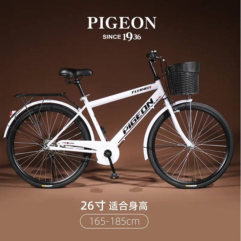 Bicycle 26 Inch Commuter Men's Light Adult City Female College Student Adult Retro Bike
