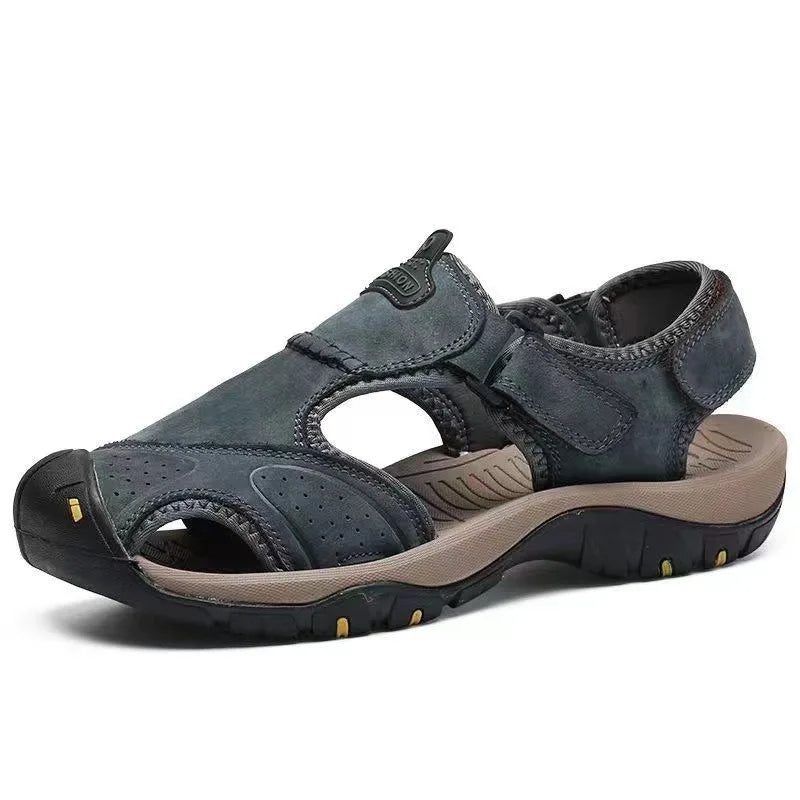 2025 Men's Sandals Men's Shoes Summer Bag Head Sandals Men's Casual Beach Shoes Men Men Shoes  Sandals sandals men
