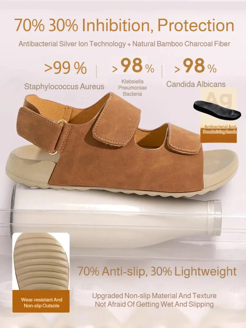 Men's outdoor sandals, casual outdoor beach shoes, outdoor sandals, driving sandals