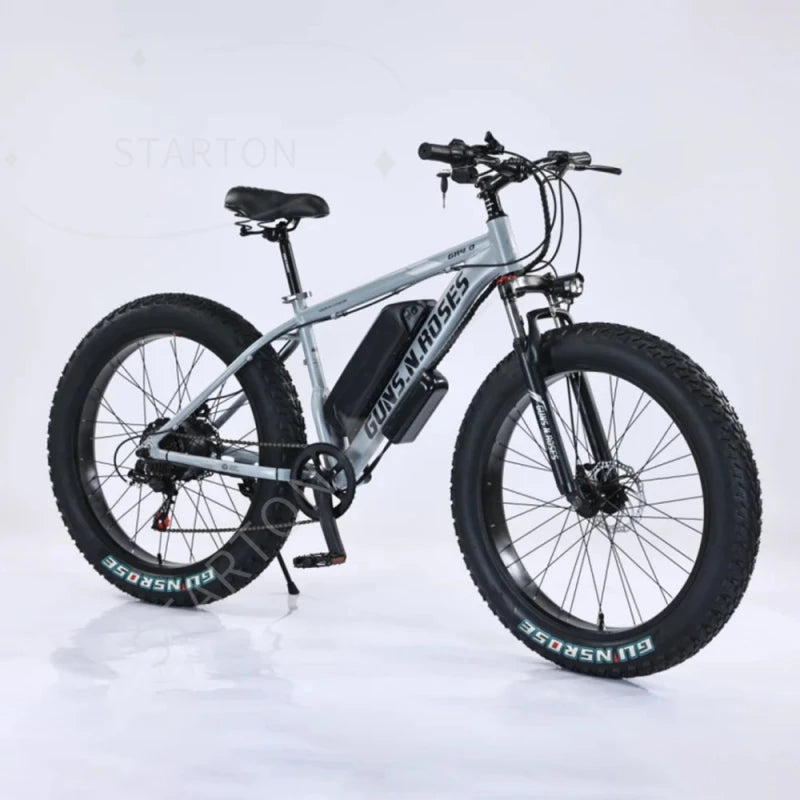 new Off-road Mountain commuter E-bike 45 Mph Max Speed 24" Fat Tire Hydraulic Disc Brake Electric Bicycle
