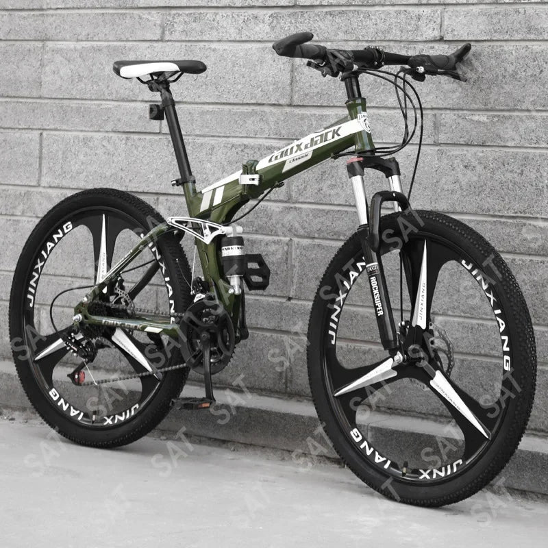 '27.5-Inch 26-Inch 20-Inch Fold Mountain Bike 7-Speed 21-Speed Fast Adult Folding 26'' Bicycle MTB Mountain Bike With Low Cost